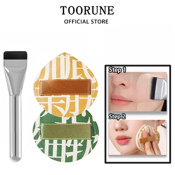 trang điểm nền tảng MINIJUMIE Bàn chải trang điểm đầu phẳng chuyên nghiệp siêu mỏng Mút Trang Điểm