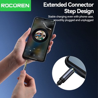 Rocoren HY tai nghe 3,5 mm âm trầm sốc, âm thanh nổi, nhét tai, kèm MIC, cho điện thoại/Xiaomi/Laotop