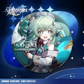 Honkai: Star Rail Sparkle Aventurine Firefly Boothill Dan Heng March 7th Huy Hiệu Kim Loại Pin Trâm Sưu Tập Quà Tặng