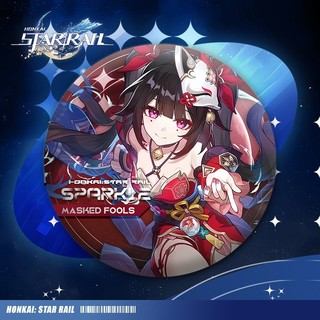 Honkai: Star Rail Sparkle Aventurine Firefly Boothill Dan Heng March 7th Huy Hiệu Kim Loại Pin Trâm Sưu Tập Quà Tặng