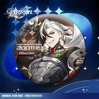Honkai: Star Rail Sparkle Aventurine Firefly Boothill Dan Heng March 7th Huy Hiệu Kim Loại Pin Trâm Sưu Tập Quà Tặng