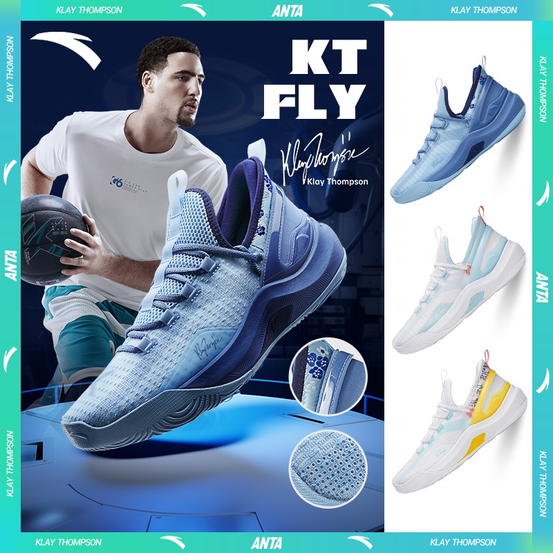 Anta KT FLY Klay Thompson Giày bóng rổ Spike Chống trượt Đệm chống mài ...