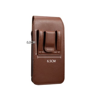 Thể Thao Ngoài Trời Đa Năng 6.1-7.2 inch Da PU Điện Thoại Di Động Túi Ví Eo Túi Thắt Lưng Kẹp Bao Da Cho iPhone 15 Pro Max