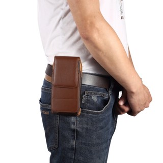Thể Thao Ngoài Trời Đa Năng 6.1-7.2 inch Da PU Điện Thoại Di Động Túi Ví Eo Túi Thắt Lưng Kẹp Bao Da Cho iPhone 15 Pro Max