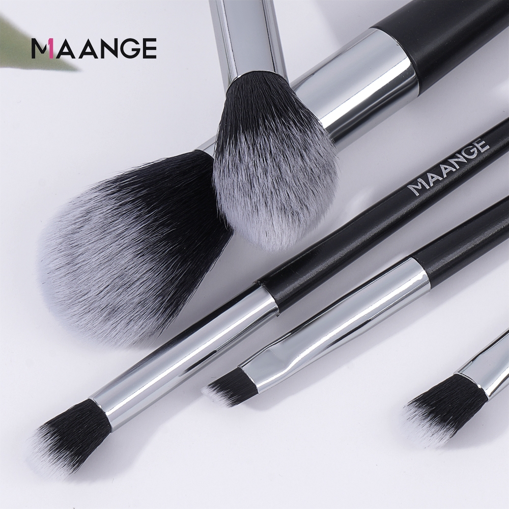 Ảnh MAANGE Bộ cọ makeup 6 cây cọ phấn phủ, má hồng, che khuyết điểm, màu mắt 5728 4