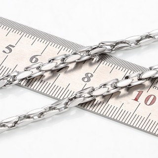 Dây chuyền thép không gỉ Trang sức Vòng cổ DIY Vòng tay Áo len Dây chuyền đơn giản Dây chuyền chéo