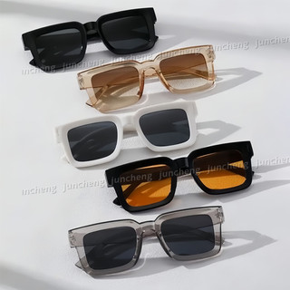 Thời Trang Retro Vuông Unisex Cổ Điển Kính Mát Dành Cho Nam Nữ Nhiều Màu Hip Hop Thường Ngày Lái Xe Ngoài Trời Chống Tia UV Kính Mắt Sắc Thái
