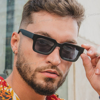 Thời Trang Retro Vuông Unisex Cổ Điển Kính Mát Dành Cho Nam Nữ Nhiều Màu Hip Hop Thường Ngày Lái Xe Ngoài Trời Chống Tia UV Kính Mắt Sắc Thái