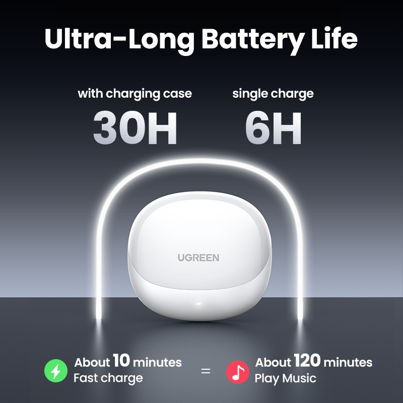 Tai nghe chống ồn chủ động lai UGREEN HiTune H6 Pro LDAC không dây âm thanh Hi-Res Tai nghe Tai nghe | BigBuy360 - bigbuy360.vn