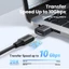 Ugreen 10Gbps USB3.1 2 chiếc 3 chiếc USB-C Nữ sang USB-A Nam Adapter USB-C Nữ sang USB-A Nam Adapter Nhựa