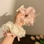 Kem Người Yêu ~ Phong Cách Ba Lê Ruy Băng Nơ Ruột Lớn Tóc Vòng Tròn Phong Cách Rừng Cổ Tích Làm Đẹp Cao Cấp Cô Gái Headrope Phụ Kiện Tóc