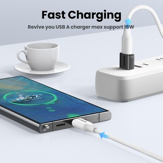 Ugreen 10Gbps USB3.1 2 cái 3 cái USB-C Nữ sang USB-A Nam Adapter USB-C Nữ sang USB-A Nam Adapter Nhựa