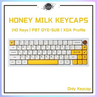 Nút Bàn Phím PBT XDA Họa Tiết Mật Ong Cho Máy Tính Cherry Gateron MX