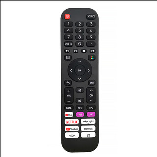 Điều Khiển Mới Dành Cho Devant Smart TV Remote Dành Cho Hisense 4K LED Smart TV Điều Khiển Từ Xa EN2N30H EN2Q30H EN2I30H EN2G30H với Netflix Youtube media prime video 32STV103 50QUHV04 55UHD202