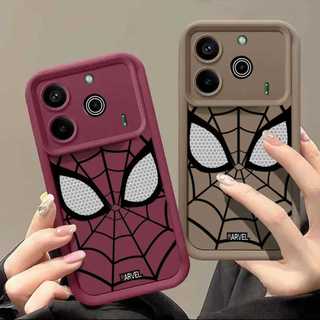 Dành cho Tecno Pova 6 NEO 5G Ốp lưng Tecno Pova 6 pro 5G Pova 5 pro 5G 5 4G Vỏ điện thoại bảo vệ camera chống rơi Vỏ mềm họa tiết Người nhện đen trắng
