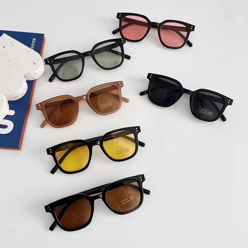 Kính râm trẻ em thời trang Hàn Quốc Kính râm trẻ em vuông lớn Kính râm ...