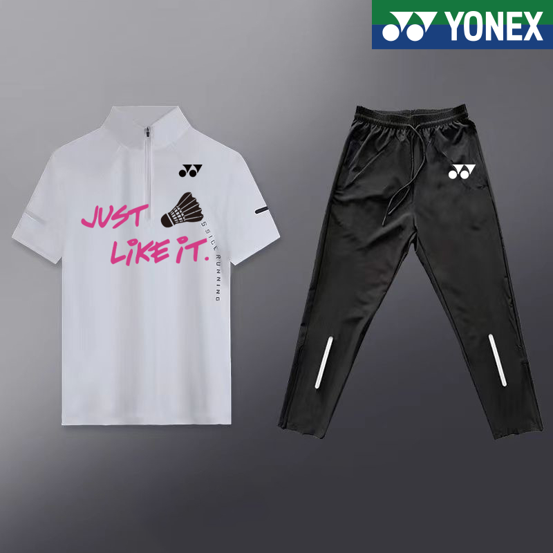 Bộ Đồ Cầu Lông Yonex 2024 Mới Đi Xe Đạp Nam Nữ Trẻ Em Chống Gió Đường Núi Bộ Đi Xe Đạp Mùa Xuân Thu Tốc Độ Sấy Quần Áo Thiết Bị Rời Sportsweat