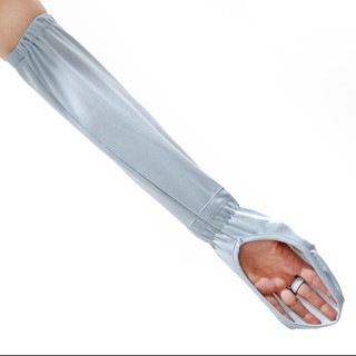 Găng Tay Chống Nắng Ice Silk Găng Tay Mở Ngón Tay Đi Xe Đạp Ngoài Trời Cho Nữ Ice Silk Sunscreen Gloves【goya147】