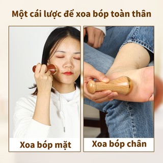 Đồng thau Mũm mĩm Ding Beauty Massage Búa Mắt Mặt Nasolabial Đường Nâng Chân Dụng Cụ Massage