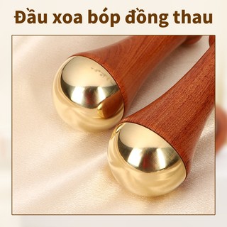 Đồng thau Mũm mĩm Ding Beauty Massage Búa Mắt Mặt Nasolabial Đường Nâng Chân Dụng Cụ Massage