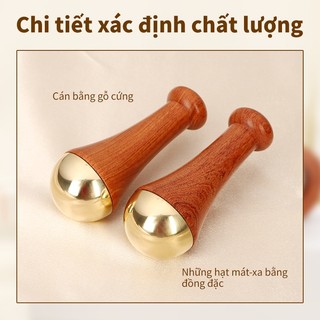 Đồng thau Mũm mĩm Ding Beauty Massage Búa Mắt Mặt Nasolabial Đường Nâng Chân Dụng Cụ Massage