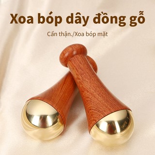 Đồng thau Mũm mĩm Ding Beauty Massage Búa Mắt Mặt Nasolabial Đường Nâng Chân Dụng Cụ Massage