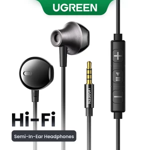 Tai nghe có dây UGREEN 3,5mm Type C Tai nghe bán tai HiFi có micrô