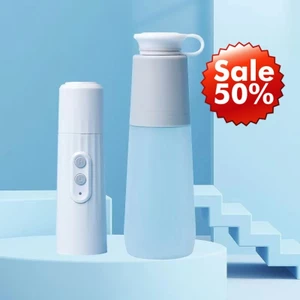👉🔥🔥🔥Unisex [Tuổi thọ pin dài] Máy phun Bidet Type-C cầm tay bằng điện MỚI Máy làm sạch cầm tay du lịch có chai nước Xịt vệ sinh có thể sạc lại cho nữ và bé