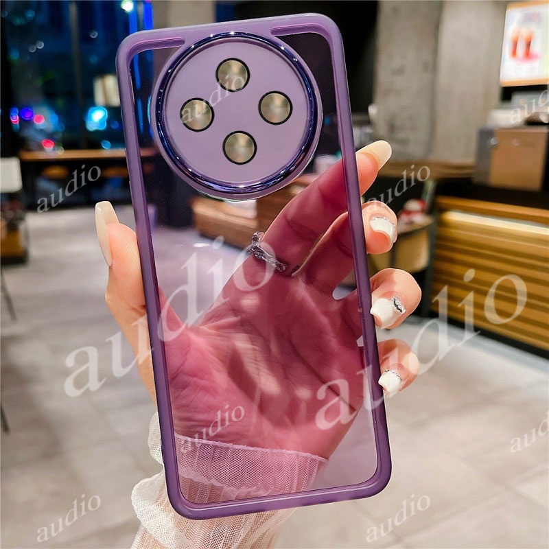 Ốp Lưng Điện Thoại OPPO Reno 12 F Pro 12F 12Pro 5G 4G 2024 Full Ống Kính Bảo Vệ Camera Trong Suốt Mềm Silicon Cho OPPO Reno12 F Pro Reno12F Reno12Pro 5G 4G