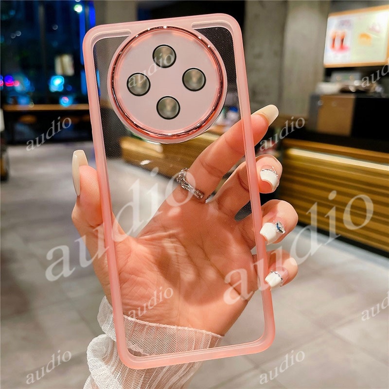 Ốp Lưng Điện Thoại OPPO Reno 12 F Pro 12F 12Pro 5G 4G 2024 Full Ống Kính Bảo Vệ Camera Trong Suốt Mềm Silicon Cho OPPO Reno12 F Pro Reno12F Reno12Pro 5G 4G
