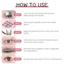 Lông mi giả KILIGMATATA trong 3 hàng, nghiên cứu và phát triển tự nhiên và chuyên nghiệp 11mm-13mm, chất lượng cao và có thể tái sử dụng