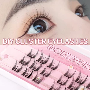 Lông mi giả KILIGMATATA trong 3 hàng, nghiên cứu và phát triển tự nhiên và chuyên nghiệp 11mm-13mm, chất lượng cao và có thể tái sử dụng