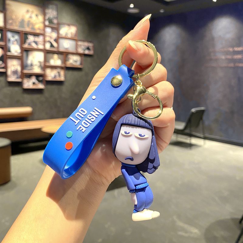 Anime Inside Out Hình Móc Khóa Vui Giận Dữ Nỗi Buồn Disgus Sợ