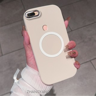 Ốp Lưng Cho OPPO A5S A12 A7 F9 Ốp Điện Thoại TPU Silicon Có Chức Năng Từ Tính Vỏ Mềm Có Màu Hoạt Hình Chống Sốc Và Chống ố