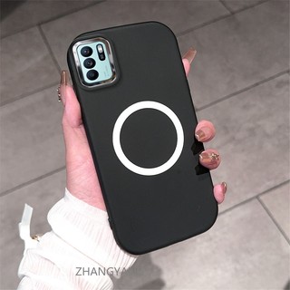 Ốp Lưng Cho OPPO RENO 6 5G RENO 6Z 5G Ốp Điện Thoại TPU Silicon Có Chức Năng Từ Tính Vỏ Mềm Có Màu Hoạt Hình Chống Sốc Và Chống ố