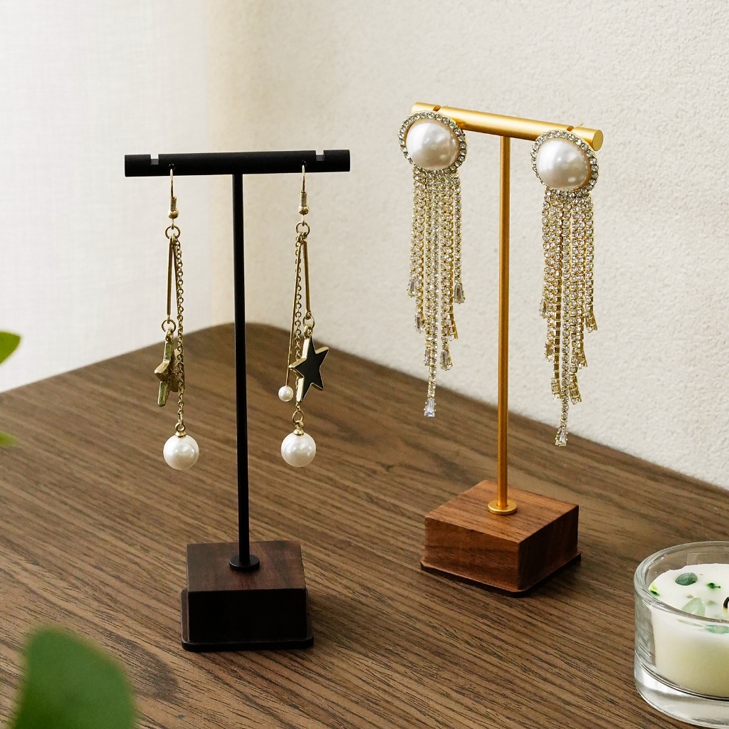 Casegrace Trang Sức Trưng Bày Đứng Hiển Thị Giá Bông Tai Giá Đựng Đồ Trang Sức Bông Tai Mặt Dây Chuyền Lưu Trữ Giá Đỡ