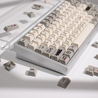 Retro Love Story Keycaps PBT Dye-sub Cherry Profile Keycap Custom Keycaps Tương thích với Cherry Gateron MX Switch