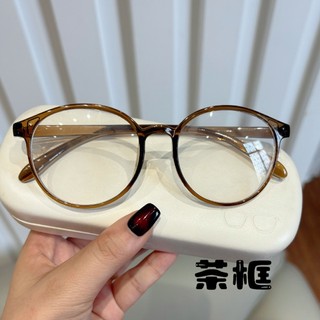 Kính đọc sách khung tròn cổ điển mới dành cho nam và nữ HD ống kính lão hóa thoải mái siêu nhẹ chống xanh kính đọc sách
