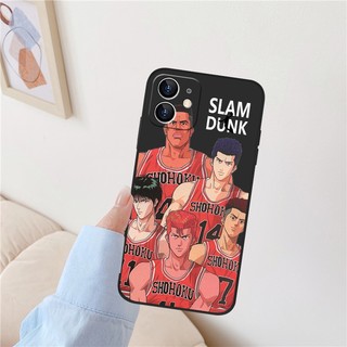 Ốp điện thoại mềm hình hoạt hình Nhật Bản Slam Dunk Ban đầu D IPhone 16 15 14 13 12 11 6 6s 7 8 6Plus 7Plus 8Plus X XS XR XSmax Matte Soft Cover