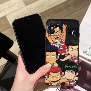 Ốp điện thoại mềm hình hoạt hình Nhật Bản Slam Dunk Ban đầu D IPhone 16 15 14 13 12 11 6 6s 7 8 6Plus 7Plus 8Plus X XS XR XSmax Matte Soft Cover
