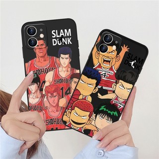 Ốp điện thoại mềm hình hoạt hình Nhật Bản Slam Dunk Ban đầu D IPhone 16 15 14 13 12 11 6 6s 7 8 6Plus 7Plus 8Plus X XS XR XSmax Matte Soft Cover