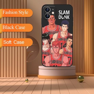 Ốp điện thoại mềm hình hoạt hình Nhật Bản Slam Dunk Ban đầu D IPhone 16 15 14 13 12 11 6 6s 7 8 6Plus 7Plus 8Plus X XS XR XSmax Matte Soft Cover
