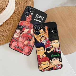 Ốp điện thoại mềm hình hoạt hình Nhật Bản Slam Dunk Ban đầu D IPhone 16 15 14 13 12 11 6 6s 7 8 6Plus 7Plus 8Plus X XS XR XSmax Matte Soft Cover