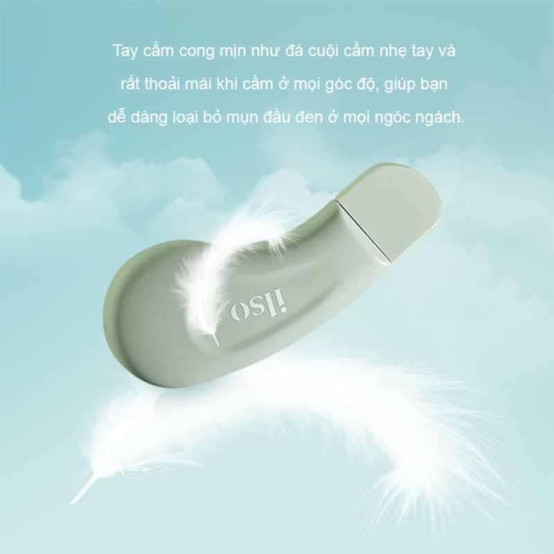 ilso Dụng Cụ Tẩy Mụn Đầu Đen Mũi Dụng Cụ Trang Điểm Tẩy Mụn Đầu Đen Đầu Trắng