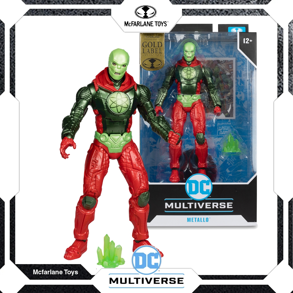 McFarlane DC Multiverse Damien Wayne - Death Metallo, Action Figure Da 18 Cm Con Tantissimi Accessori - 2
