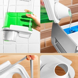 Hộp Đựng Đồ Giặt Có Nắp Đậy Tiện Dụng, Bình Đựng Nước Giặt, Lọ Đựng Nước Giặt Laundry Container【Chiosala12】