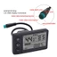 1buycart1 Dành Cho Xe Đạp Điện Màn Hình LCD S866 24V/36V/48V Xe Đạp Điện Tử Xe Đạp Điện LCD Phần Cắm