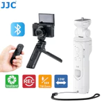JJC Tripod Tay cầm chụp ảnh điều khiển từ xa không dây Bluetooth & Chân máy cho Máy ảnh Canon EOS R6V R100 R50V R50 R10 R8 R7 R6 III R5 II R3 R1 RP R M6 M50 Mark II M200 6D II 77D 90D 850D 800D 200D II PowerShot V10 V1 G7X Mark III G5X Mark II SX70 HS — ảnh 1