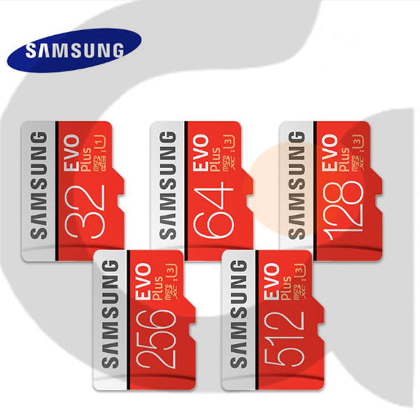 Thẻ Nhớ SAMSUNG EVO Plus Micro SD 16GB 32GB 64GB 128GB 256GB Cho Điện Thoại Di Động