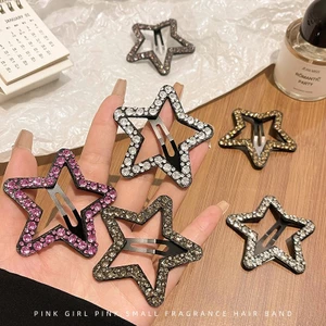 Nước Kim Cương Ngôi Sao Tóc Nữ Gãy Tóc Cố Định Kẹp Bên Nổ Cạnh Kẹp Người Lớn Và Trẻ Em Cao Cấp BB Kẹp Mũ set 50 kẹp tóc